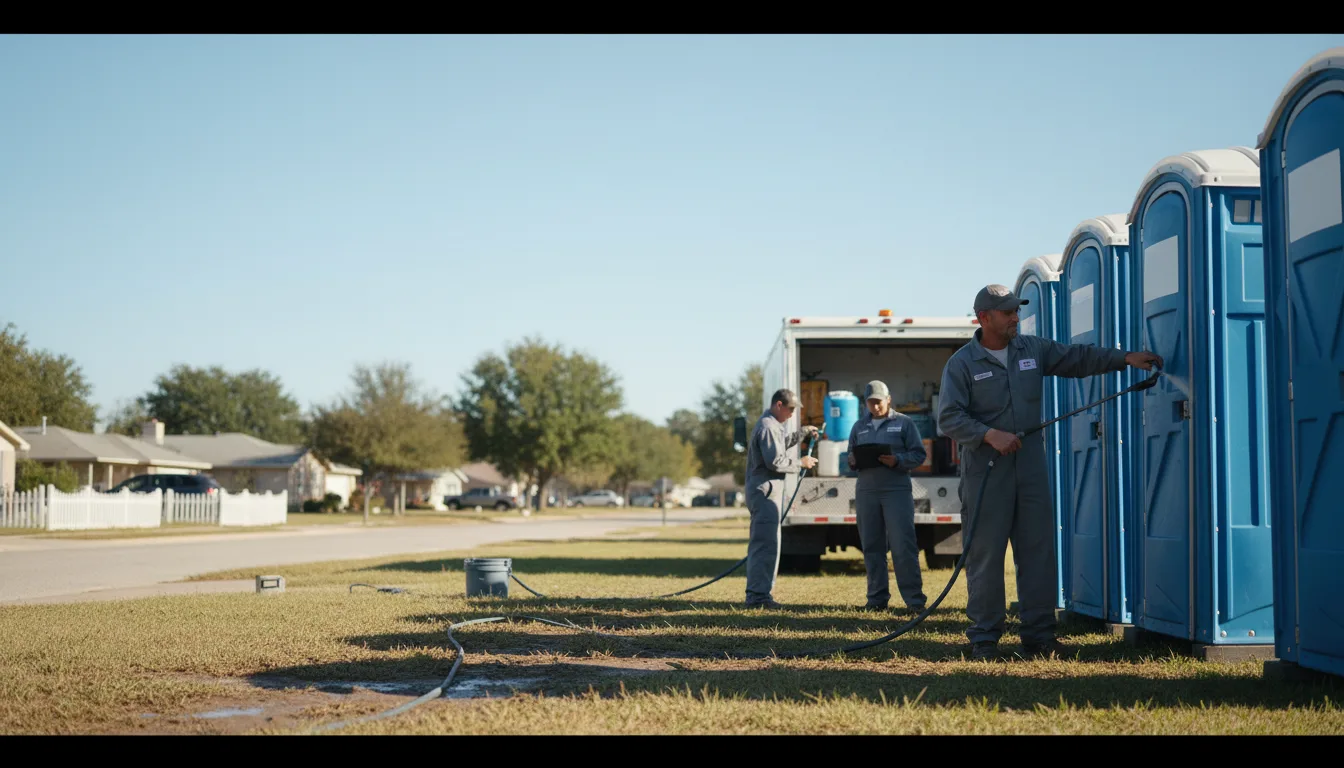 Long-Term Portable Toilet Rental in Gulfport, MS near me
